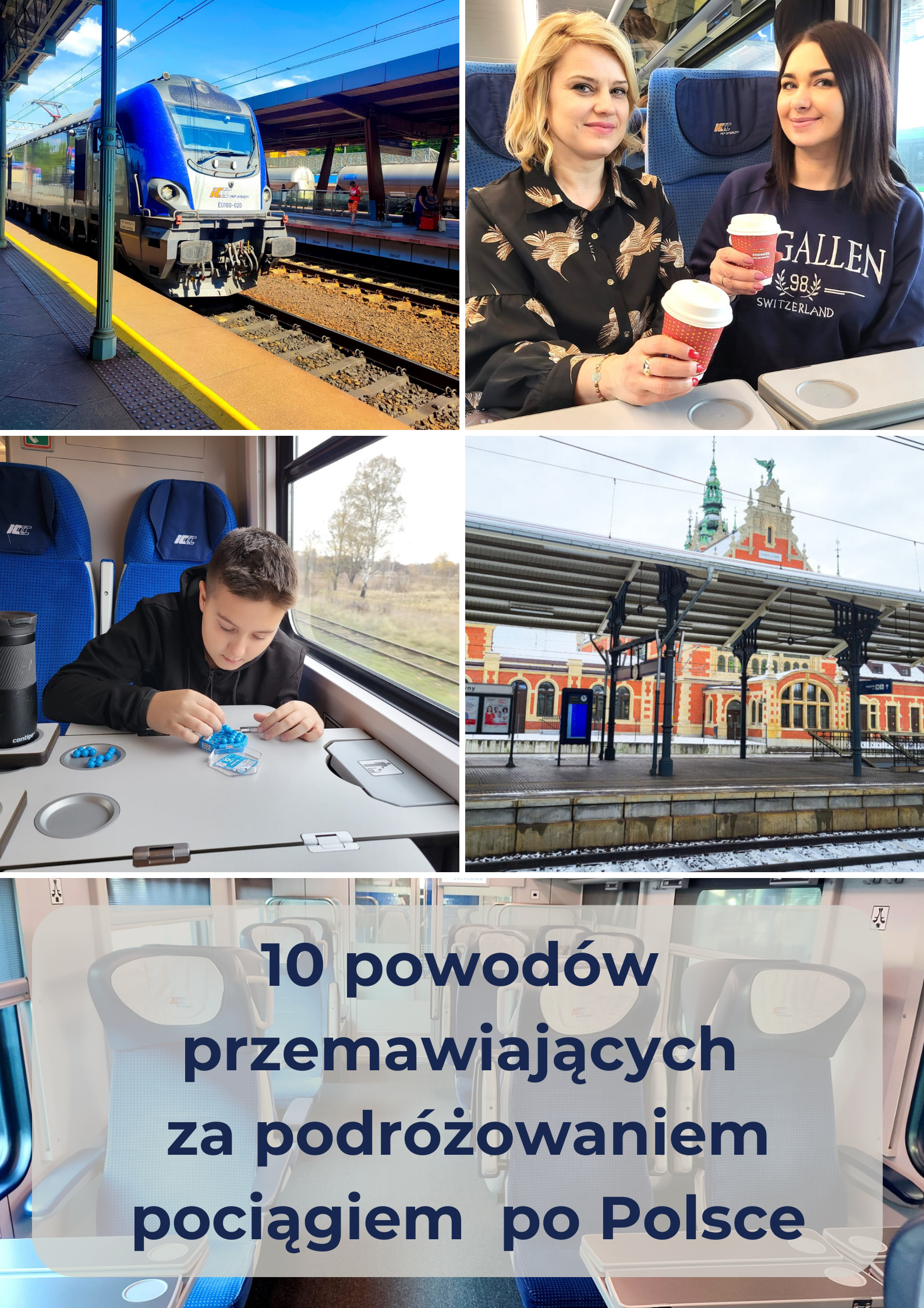 pociągiem po Polsce